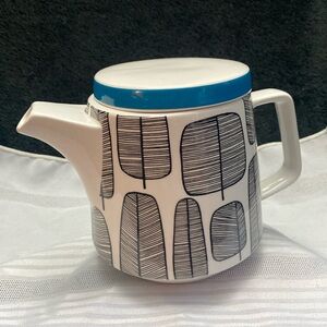John Lewis  'Little Trees' Teapot Mid Century Retro Style made by Stokes